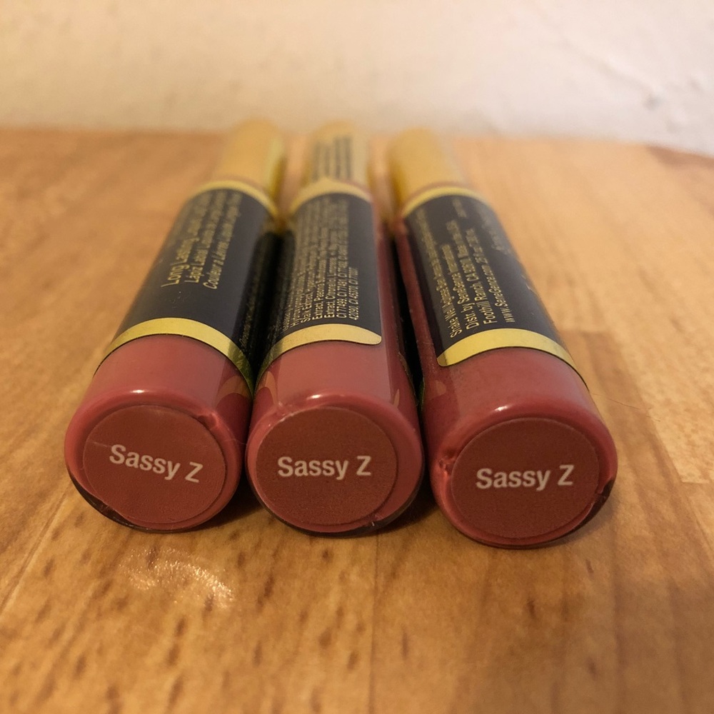 ‼️NEW‼️ 3pcs Lipsense Sassy Z - ALL for $36